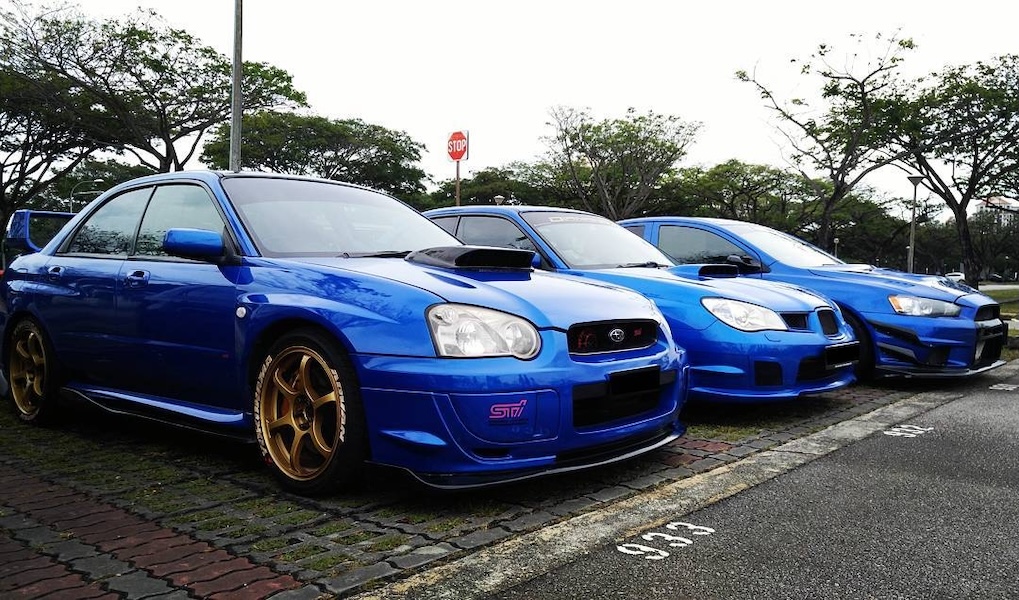 subaru Impreza sti